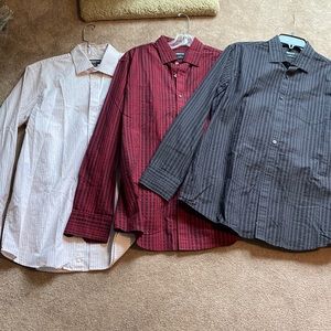 Set of 3 Claiborne Men’s Dress Shirts